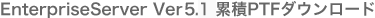 Enterprise Server Ver.5.1 �ݐ�PTF �_�E�����[�h